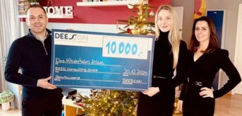 Spende von 10.000 € an Kinderheim Hilden statt Werbegeschenken – für bessere Zukunftschancen und schöne Kindheitserinnerungen.