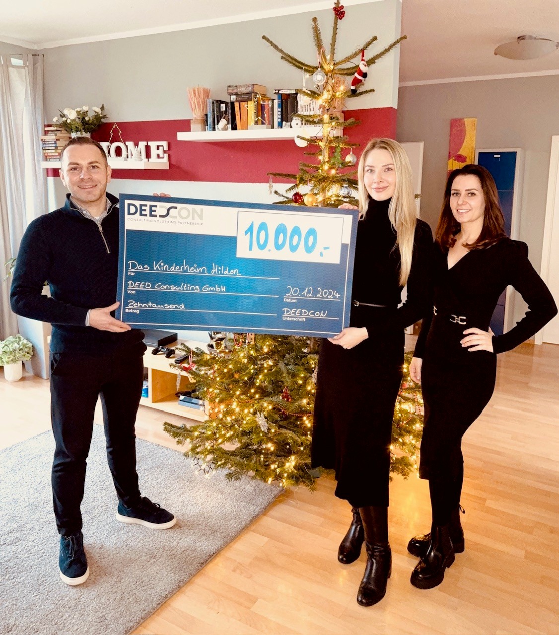 Spende von 10.000 € an Kinderheim Hilden statt Werbegeschenken – für bessere Zukunftschancen und schöne Kindheitserinnerungen.